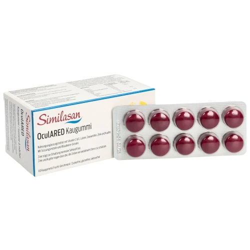 SIMILASAN OculARED Kaugummi Frucht 60 Stk