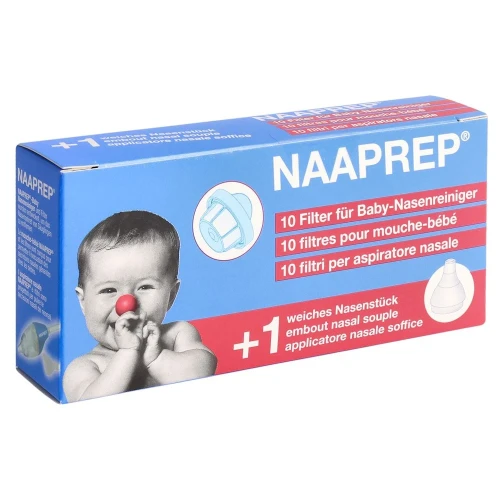 NAAPREP Filter für Nasenreiniger (neu) 10 Stk