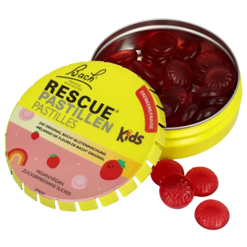 RESCUE Kids Pastillen Erdbeere 50 g