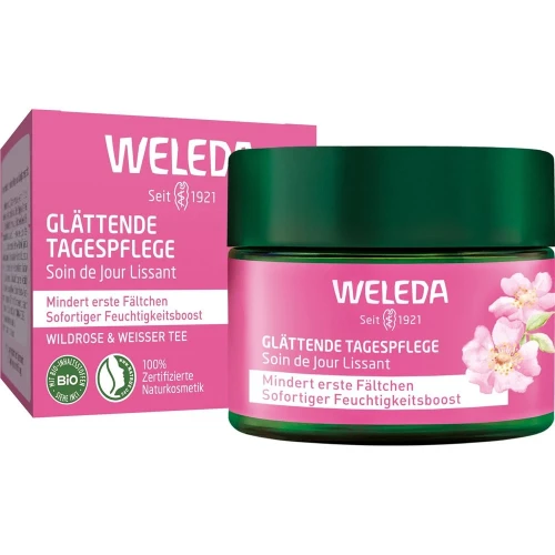 WELEDA Tagespflege glättend Wildrose & weisser Tee 40 ml