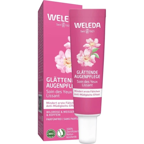 WELEDA Augenpflege glättend Wildrose & weisser Tee 12 ml