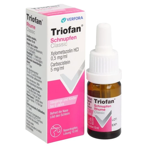 TRIOFAN Schnupfen Class Gtt Nas Kleink/Säugl 10 ml