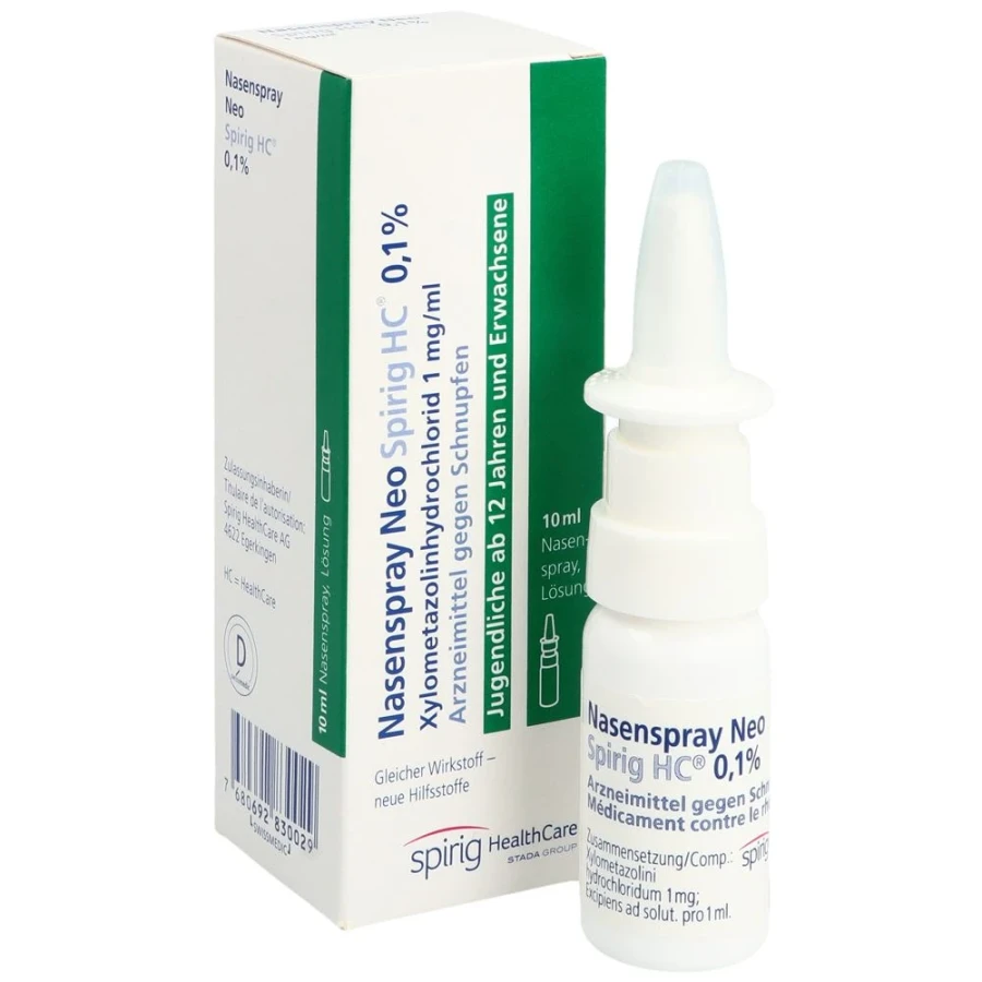 NASENSPRAY NEO Spirig HC 0.1 % Fl 10 ml NASENSPRAY NEO Spirig HC 0.1 % Fl 10 ml