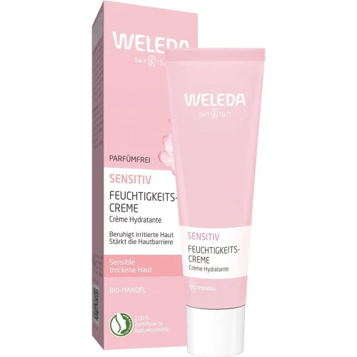 WELEDA Feuchtigkeitscreme sensitiv Mandel Tb 30 ml