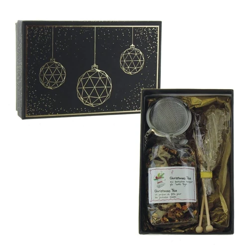 HERBORISTERIA Box Gold Xmas Christm Tea Zucker