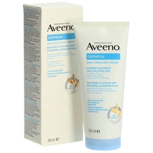 AVEENO Dermexa Emollientien Creme Tb 200 ml