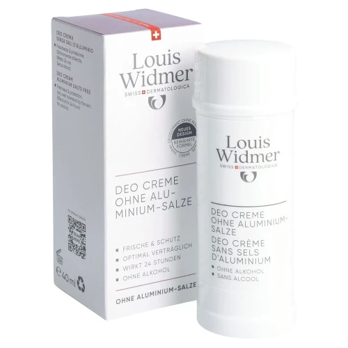 LOUIS WIDMER Deo Creme ohne Aluminium parfümiert 40 ml