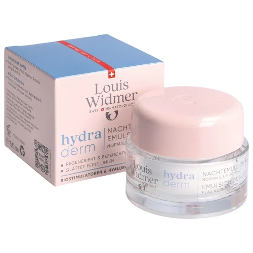 LOUIS WIDMER Hydraderm Nachtemulsion parfümiert 50 ml
