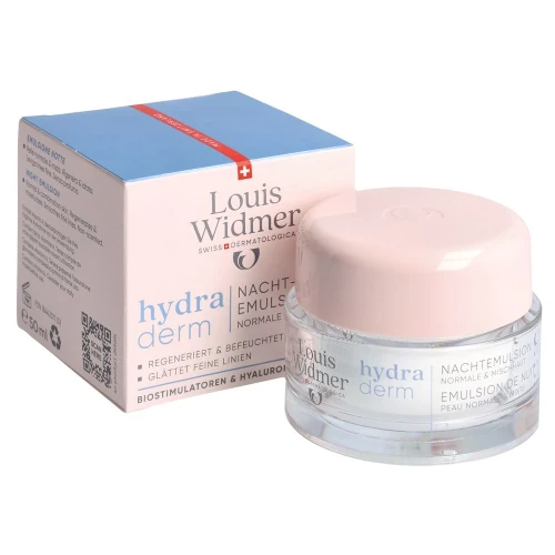 LOUIS WIDMER Hydraderm Nachtemulsion ohne Parfum 50 ml