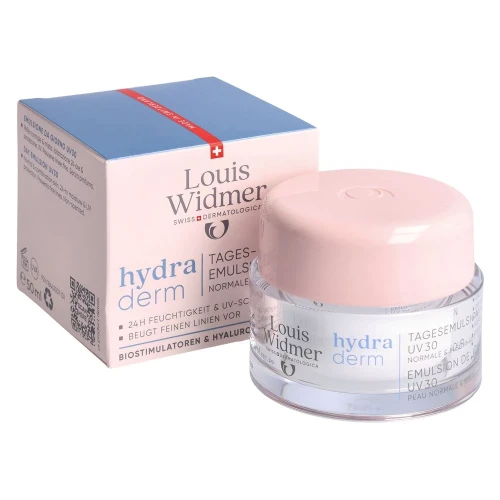 LOUIS WIDMER Hydraderm Tagesemulsion UV30 ohne Parfüm 50 ml