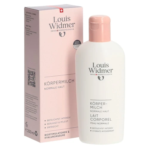 LOUIS WIDMER Körpermilch parfümiert 200 ml