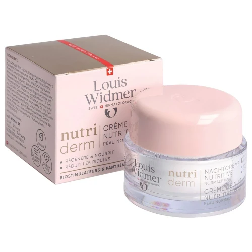 LOUIS WIDMER Nutriderm Nachtcreme Nutritive parfümiert 50 ml