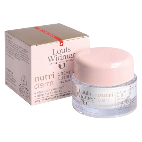 LOUIS WIDMER Nutriderm Nachtcreme Nutritive ohne Parfum 50 ml