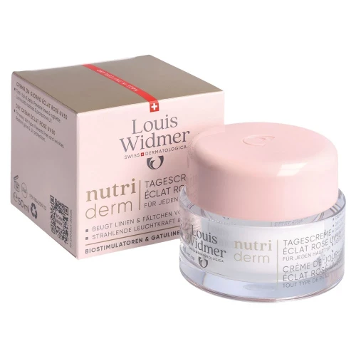 LOUIS WIDMER Nutriderm Tagescreme UV50 éclat rose parfümiert 50 ml