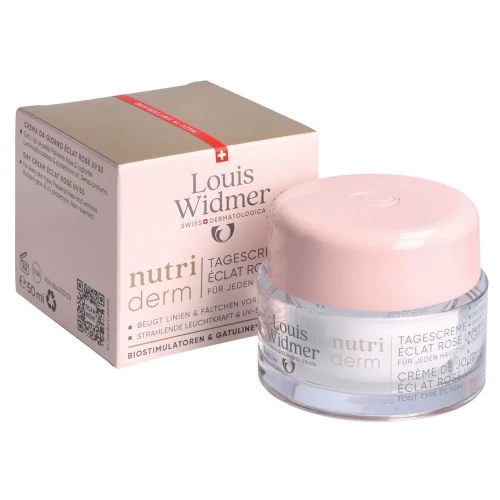 LOUIS WIDMER Nutriderm Tagescreme UV50 éclat rosé ohne Parfüm 50 ml