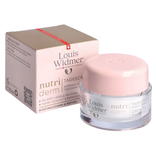 LOUIS WIDMER Nutriderm Tagescreme ohne Parfum 50 ml