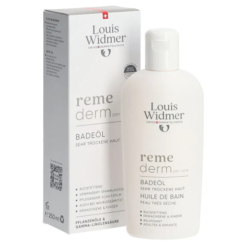 LOUIS WIDMER Remederm Badeöl parfümiert 250 ml