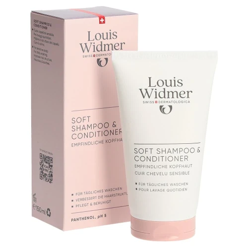 LOUIS WIDMER Soft Shampoo und Conditioner parfümiert 150 ml
