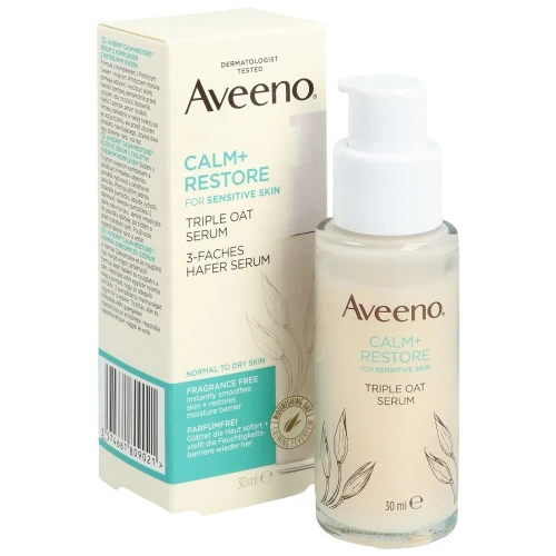 AVEENO Calm+Restore 3-faches Serum Hafer 30 ml