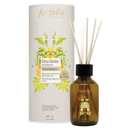 FARFALLA Duftstäbchen Citrus Garden 150 ml
