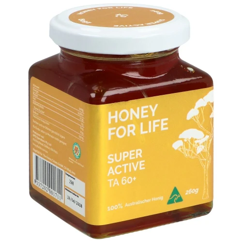HONEY FOR LIFE Honig Super Active TA 60+ 260 g