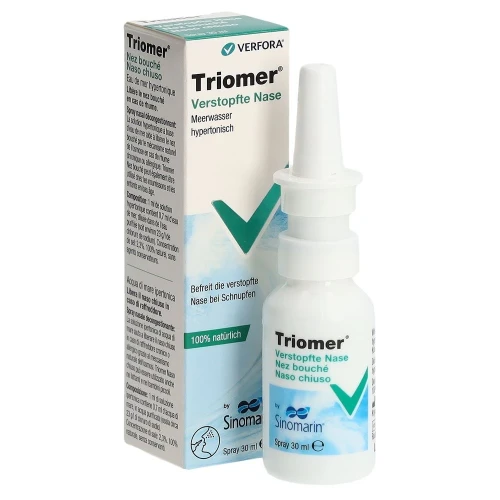TRIOMER Verstopfte Nase Taschenspray Fl 30 ml