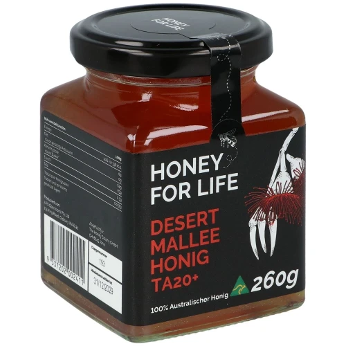 HONEY FOR LIFE Honig Desert Mallee TA 20+ 260 g
