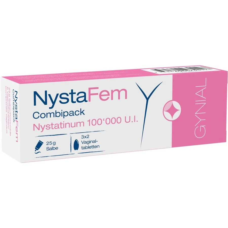 NYSTAFEM Combipack 100000 IE Salbe+Vaginaltabl NYSTAFEM Combipack 100000 IE Salbe+Vaginaltabl