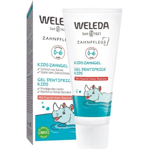 WELEDA Zahngel Kids mit Fluorid Tb 50 ml