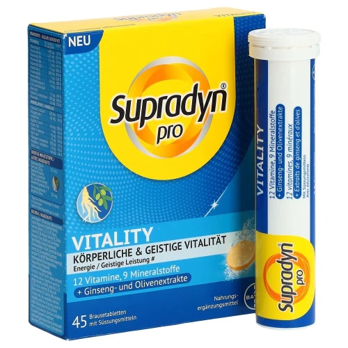 SUPRADYN pro Vitality Brausetabl 45 Stk