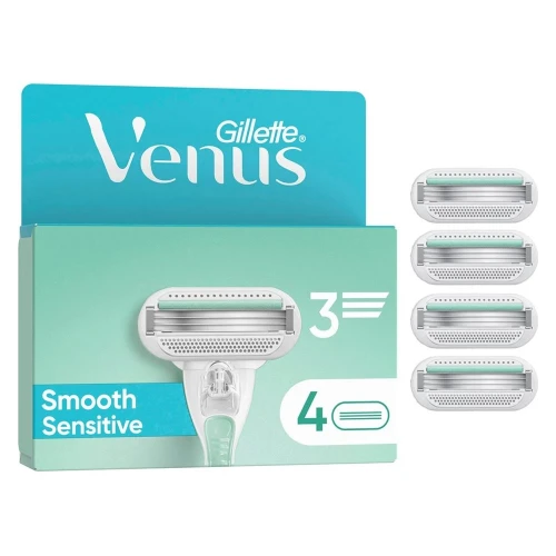 GILLETTE Venus Smooth Sen Systemkl 4 Stk