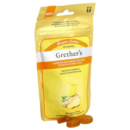 GRETHERS Ginger Lemon Past o Z Btl 110 g