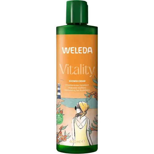 WELEDA Shower Cream Vitality Sanddorn Fl 400 ml