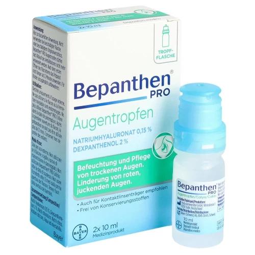 BEPANTHEN PRO Augentropfen 2 Fl 10 ml
