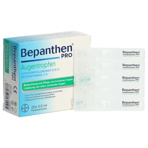BEPANTHEN PRO Augentropfen 20 Monodos 0.5 ml