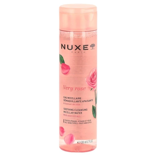 NUXE Very Rose Eau Micell Démaq 3en1 200 ml