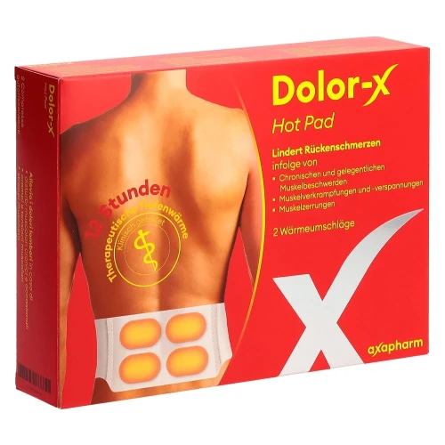 DOLOR-X Hot Pad Wärmeumschläge 2 Stk