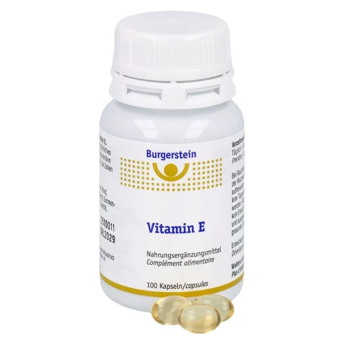 BURGERSTEIN Vitamin E Kaps Ds 100 Stk