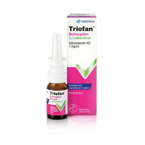 TRIOFAN Schnupfen XyloMenthol Spray 1 mg/ml 10 ml