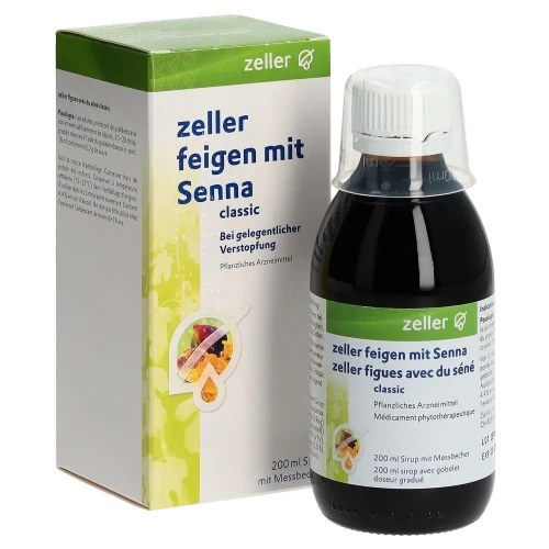 ZELLER feigen mit Senna Classic Sirup Fl 200 ml