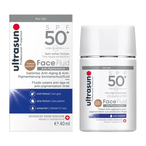ULTRASUN Face Fluid Anti-Pigment SPF50+ tint 40 ml