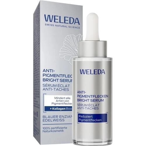 WELEDA Bright Serum Anti-Pigme bl Enz&Edelw 30 ml