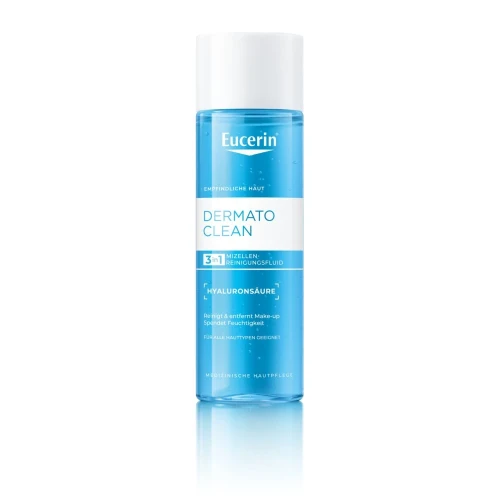 EUCERIN DermatoCLEAN Mizellen Wasser 3-in-1 200 ml