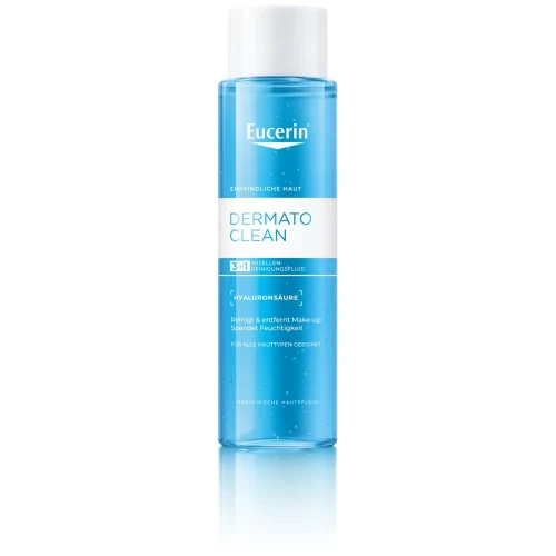 EUCERIN DermatoCLEAN Mizellen Wasser 3-in-1 400 ml