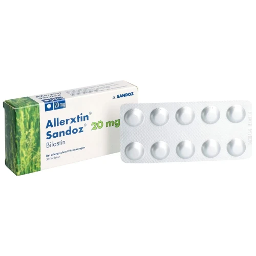 ALLERXTIN Sandoz Tabl 20 mg 30 Stk