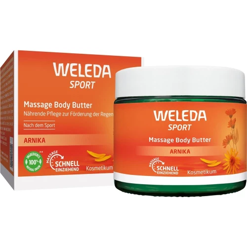 WELEDA Sport Massage Body Butter Arnika 150 ml