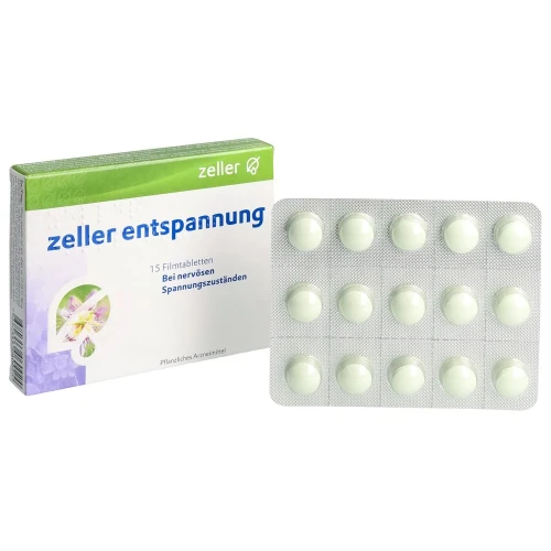ZELLER Entspannung Filmtabl 15 Stk