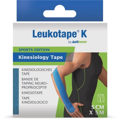 LEUKOTAPE K by Actimove 5cmx5m blue