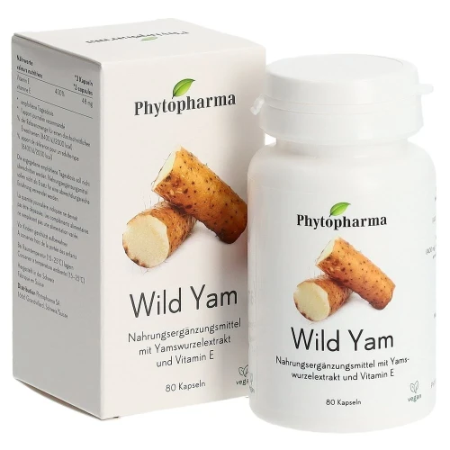 PHYTOPHARMA Wild Yam Kaps 80 Stk