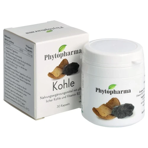 PHYTOPHARMA Kohle Kaps 30 Stk